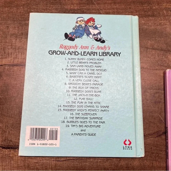 Raggedy Ann & Andy's Grow-and-Learn Library Books (5,6,7) x3 Hardcover 1988 - Picture 3 of 12